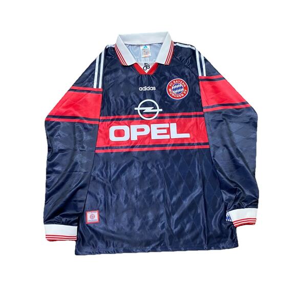 Bayern Munich | Men’s Large Retro Long-Sleeve Jersey - Picture 1 of 7